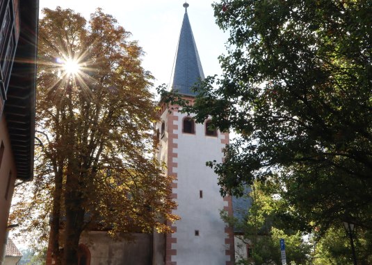 Ev. Kirche in Dorn-D&uuml;rkheim &copy; Tourismus Service Center der Verbandsgemeinde Rhein-Selz