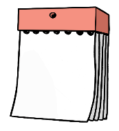 Leichte Sprache - Kalenderblatt &copy; Lebenshilfe f&uuml;r Menschen mit geistiger Behinderung Bremen e.V.; Illustrator: Stefan Albers, Atelier Fleetinsel, 2013