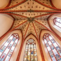 Ceiling castle church Ober-Ingelheim