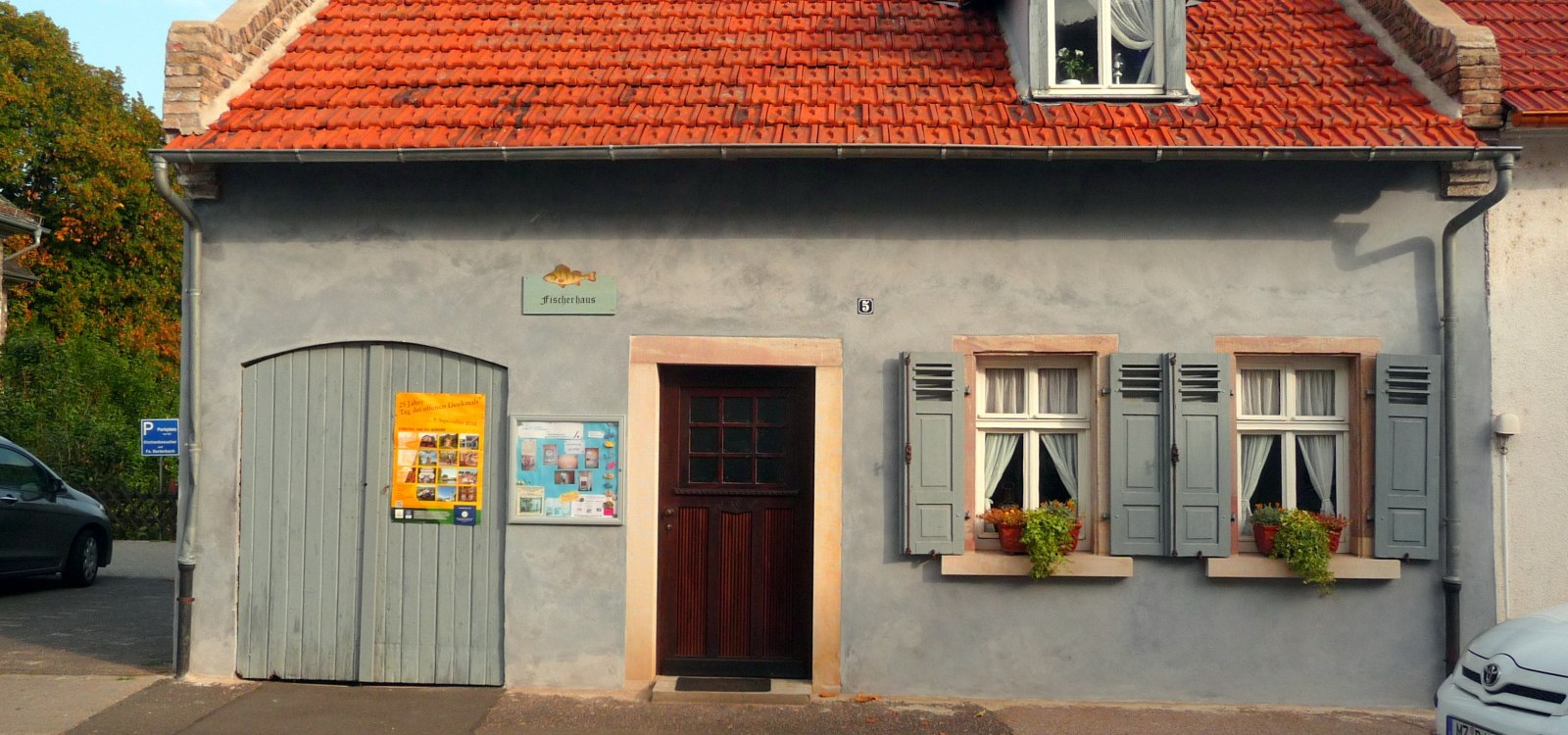 Das Fischerhaus in Frei-Weinheim wurde aufwendig saniert und kann über Führung besichtigt werden., © Gerd Rättig