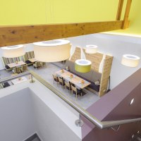 Fr&uuml;hst&uuml;cksraum von oben