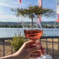 Ingelheimer Sommergarten am Rheinufer