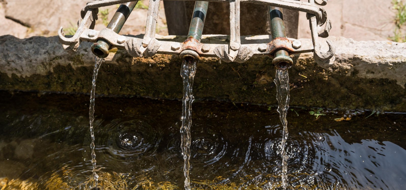 Wasserrohre, © Verbandsgemeinde Gau-Algesheim