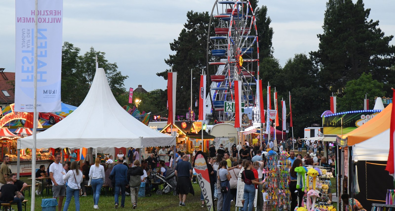 Hafenfest auf der Jungau, &copy; IkUM GmbH/Kristina Sch&auml;fer