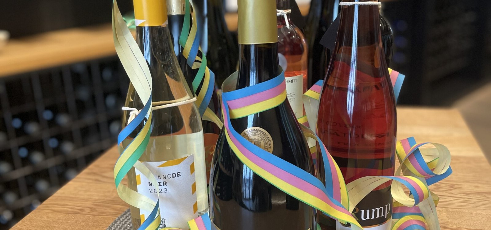 Fastnachtsaktion in der Ingelheimer Vinothek, &copy; IKuM GmbH