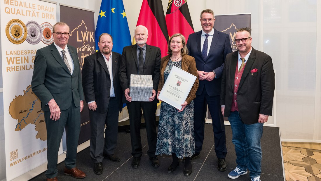 Ehrenpreis 2025 Weingut Hamm, &copy; LWK RLP/Carsten Costard