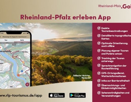 Rheinland-Pfalz APP, © Rheinland-Pfalz Tourismus GmbH