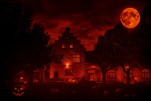 Halloween-Gruseltour, &copy; KI generiert -  Rainer Oppenheimer