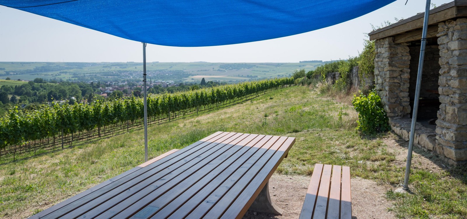 Tisch des Weins