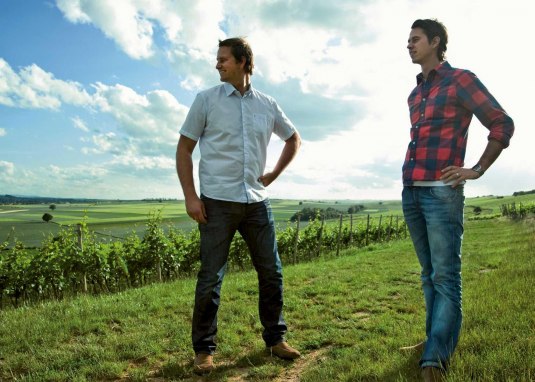 Christoph und Johannes Th&ouml;rle &copy; Weingut Th&ouml;rle