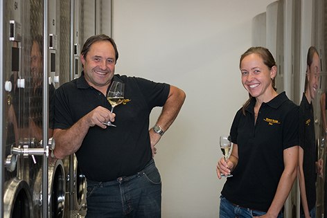Anton en Petra escher, &copy; Weingut Escher