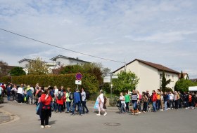 Startpunkt Gau-Algesheimer Weinlagenwanderung &copy; VG Gau-Algesheim_Armin Kleisinger