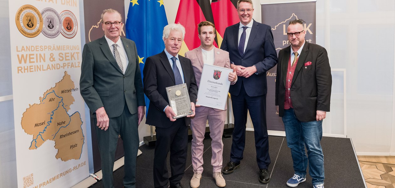 Staatsehrenpreis Weingut Menk