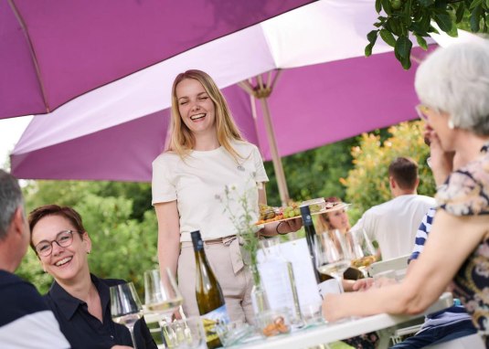 Weingarten im Weingut Gebert