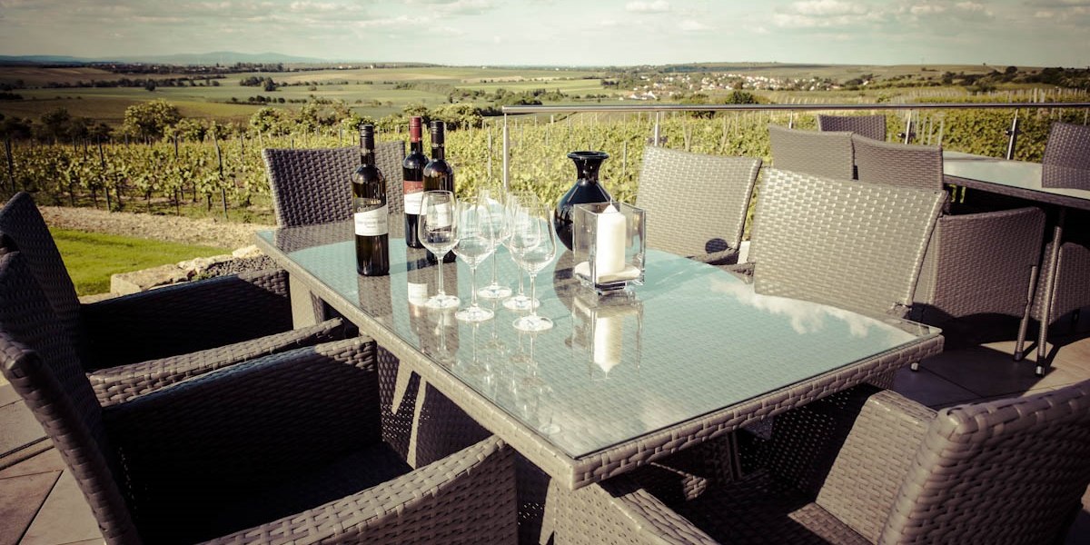 terrace-with-distant-view, &copy; Weingut Hagemann