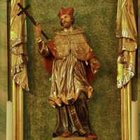 Figure in the Remigius Church