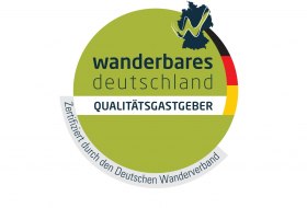 Logo Qulitätsgastgeber Wanderbares Deutschland © © Deutscher Wanderverband Service GmbH