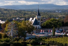 Rotweinfest Drohne &copy; Stadt Ingelheim_Singer-Fischer