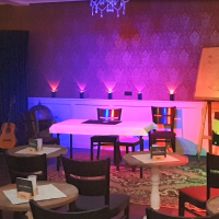 SaalCafebestuhlung &copy; Zeitensprung Zaubertheater