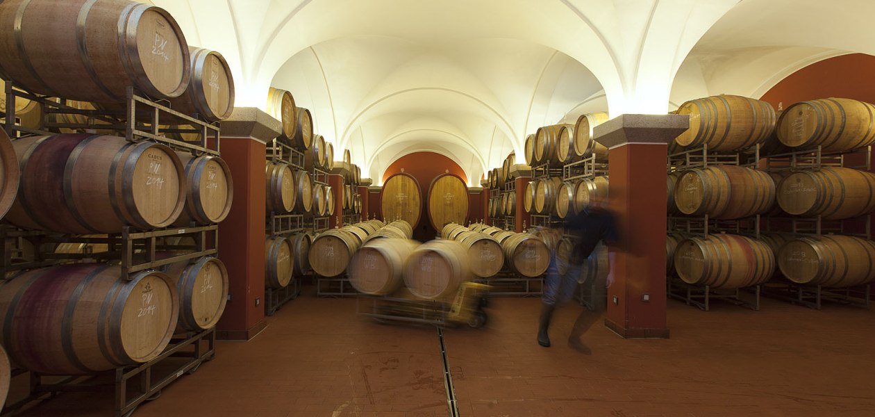 Weingut Spiess GbR - Riederbacherhof_Holzfasskeller, &copy; Michael Zellmer