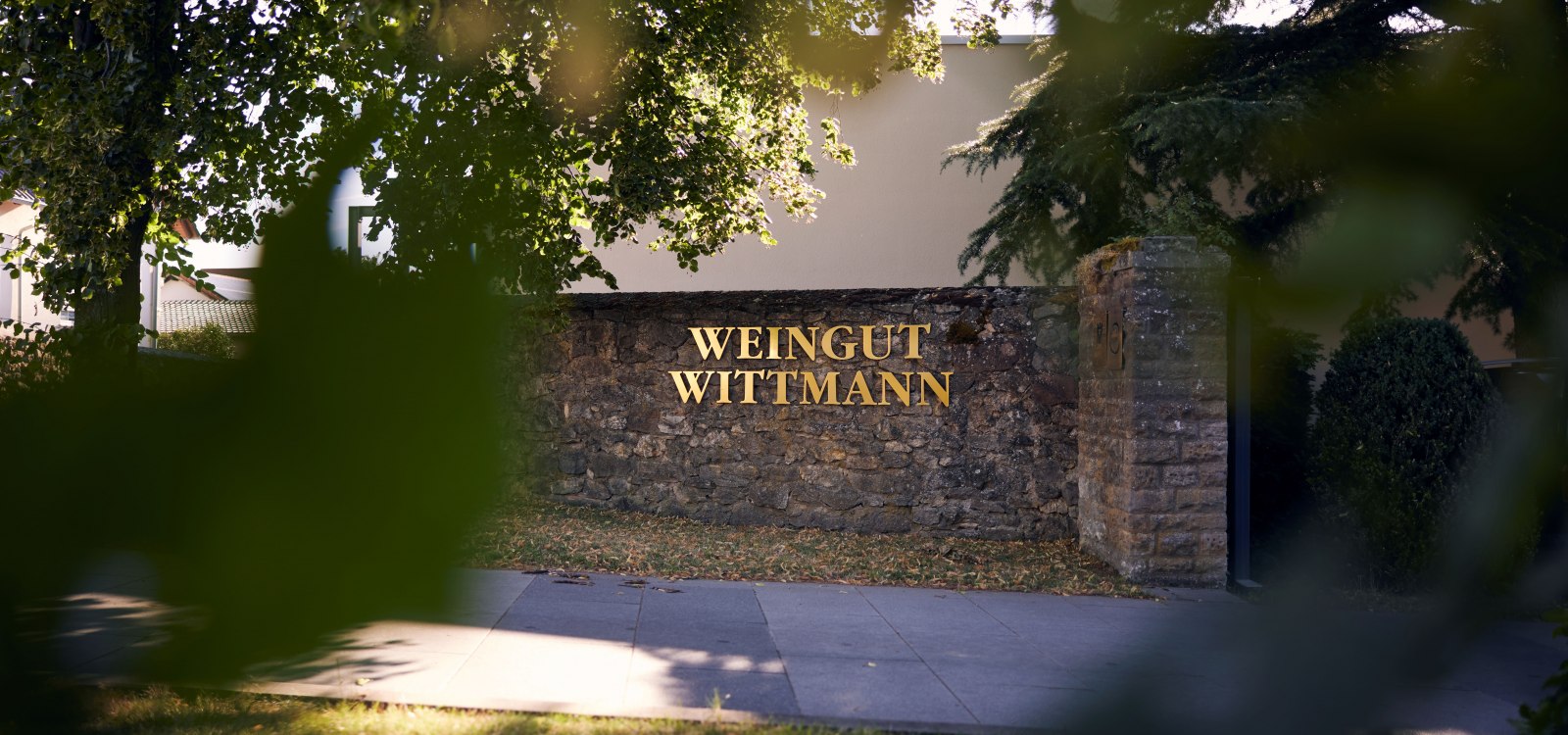 Weingut Wittmann_Einfahrt Weingut_by David Maurer, &copy; David Maurer