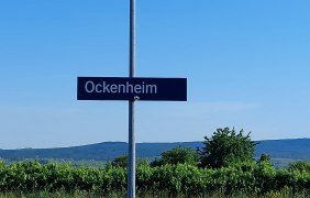 Bahnhofsschild Ockenheim &copy; VG Gau-Algesheim