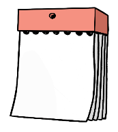 Leichte Sprache - Kalenderblatt, &copy; Lebenshilfe f&uuml;r Menschen mit geistiger Behinderung Bremen e.V.; Illustrator: Stefan Albers, Atelier Fleetinsel, 2013