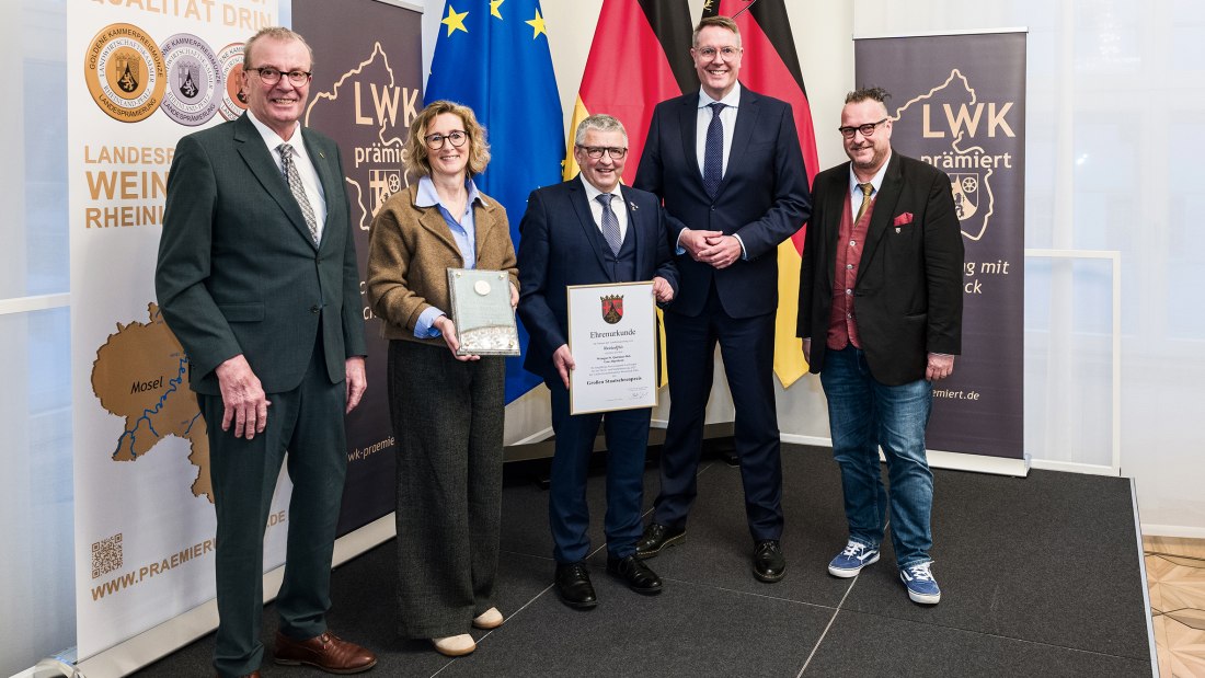 Großer Staatsehrenpreis 2025 Quirinus Hof, © LWK RLP/Carsten Costard