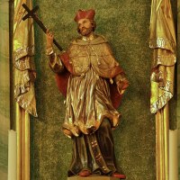 Figure in the Remigius Church