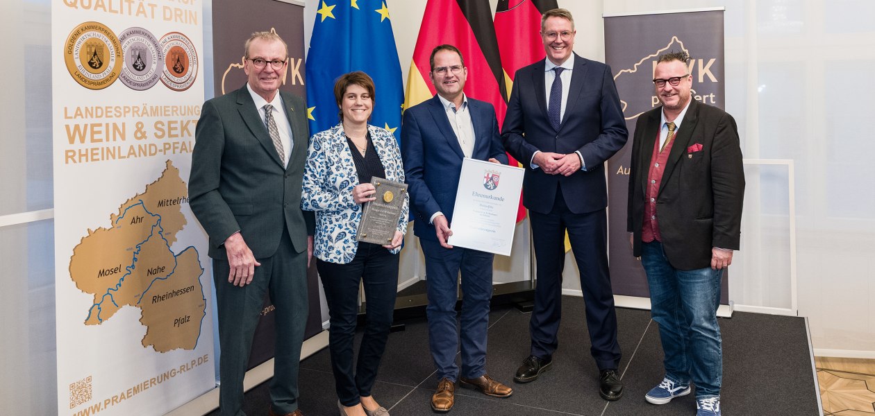 Staatsehrenpreis Weingut Machmer