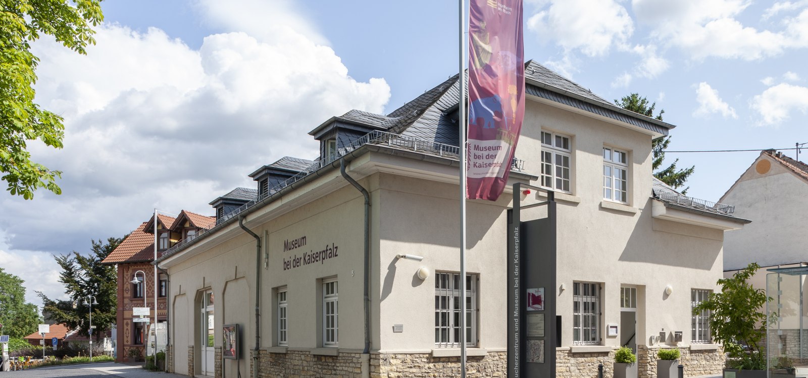 The museum and visitor center at the Kaiserpfalz is the first port of call for exploring the Kaiserpfalz Ingelheim., &copy; Andrea Enderlein
