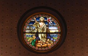 Gustav-Adolf-Kirche Fenster © Rainer Oppenheimer/Stadt Ingelheim