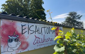 Eishorn Eisautomat Zornheim Banner