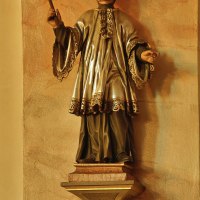 Figure in the Remigius Church