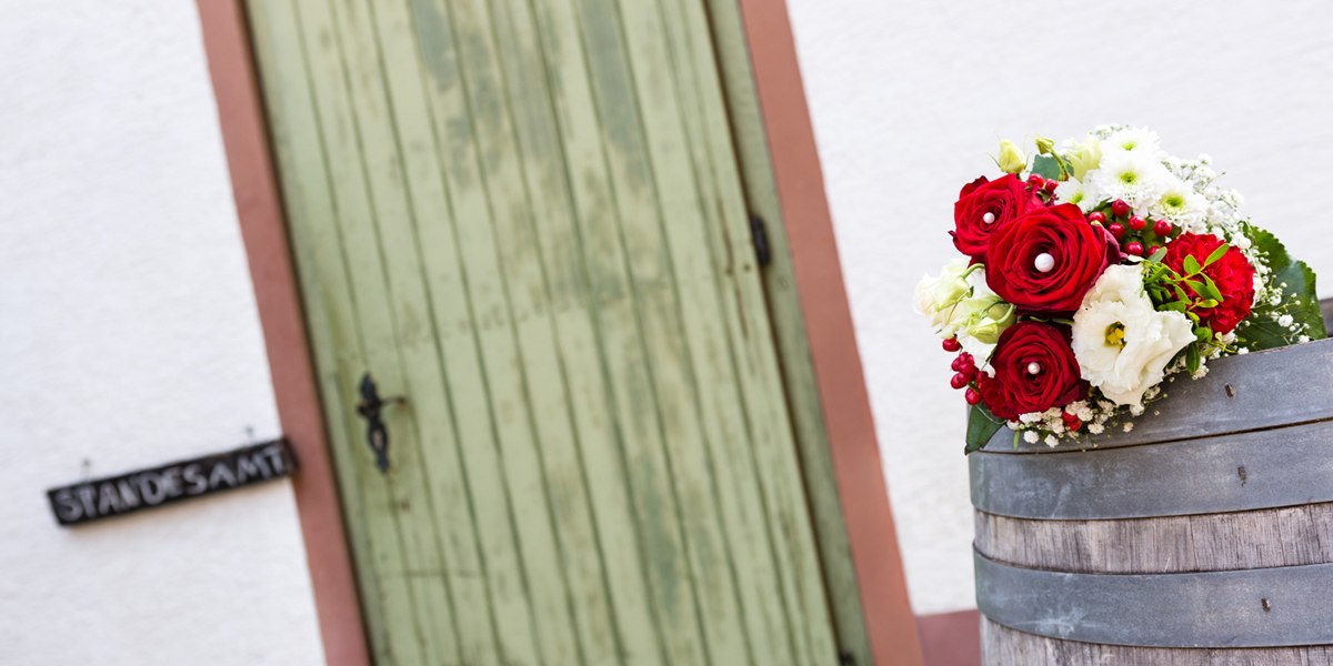 Weingut Domhof_Standesamt_Strauss, &copy; Weingut Domhof
