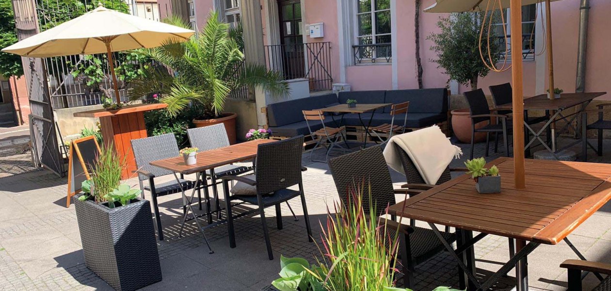 Weingut der Stadt Alzey_Bestuhlung-aussen, © Weingut der Stadt Alzey