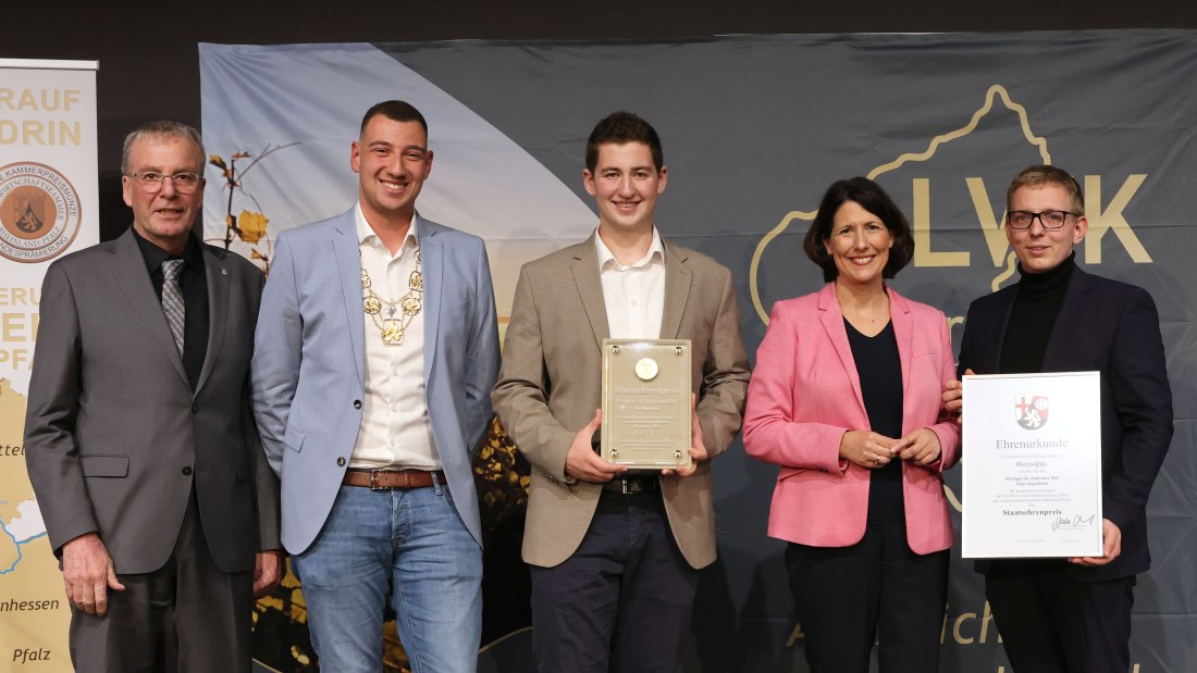 Staatsehrenpreis_2024_Weingut St. Quirinus-Hof Ewen, Gau-Algesheim, &copy; LWK RLP / Alexander Sell