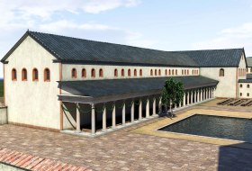 Digitale reconstructie van de noordvleugel