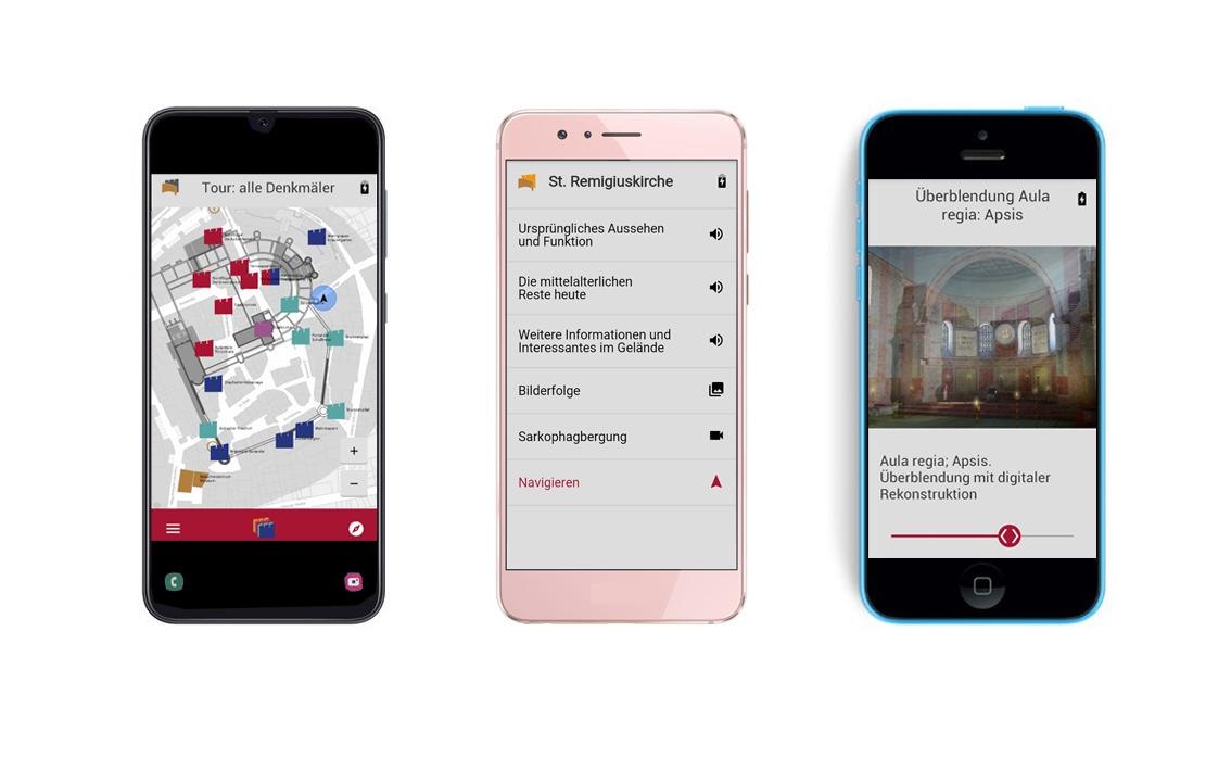 Kaiserpfalz APP, © Stadt Ingelheim, Forschungsstelle Kaiserpfalz