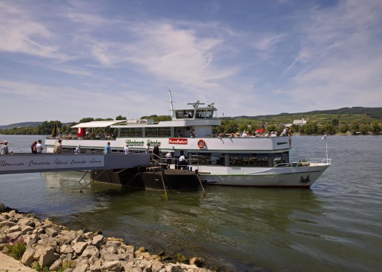 Schiffstouren rund um Ingelheim &copy; Rainer Oppenheimer/Stadt Ingelheim