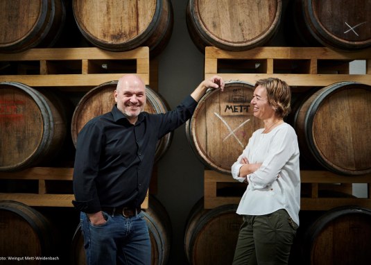 Jürgen Mett & Silke Weidenbach © Weingut Mett-Weidenbach