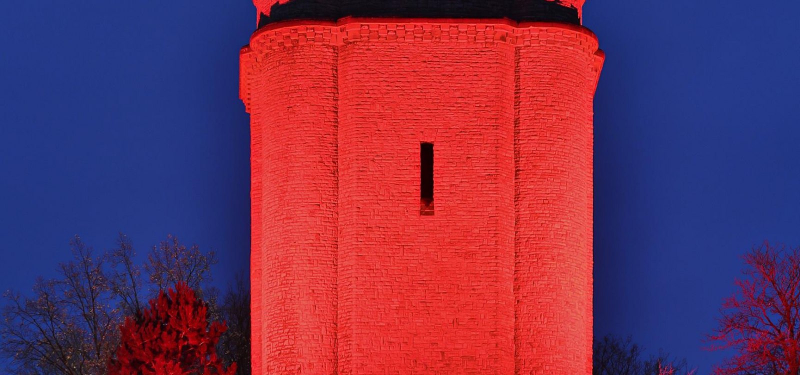 Bismarckturm im Advent - Ingelummer Kerz, © Rainer Oppenheimer/Stadt Ingelheim