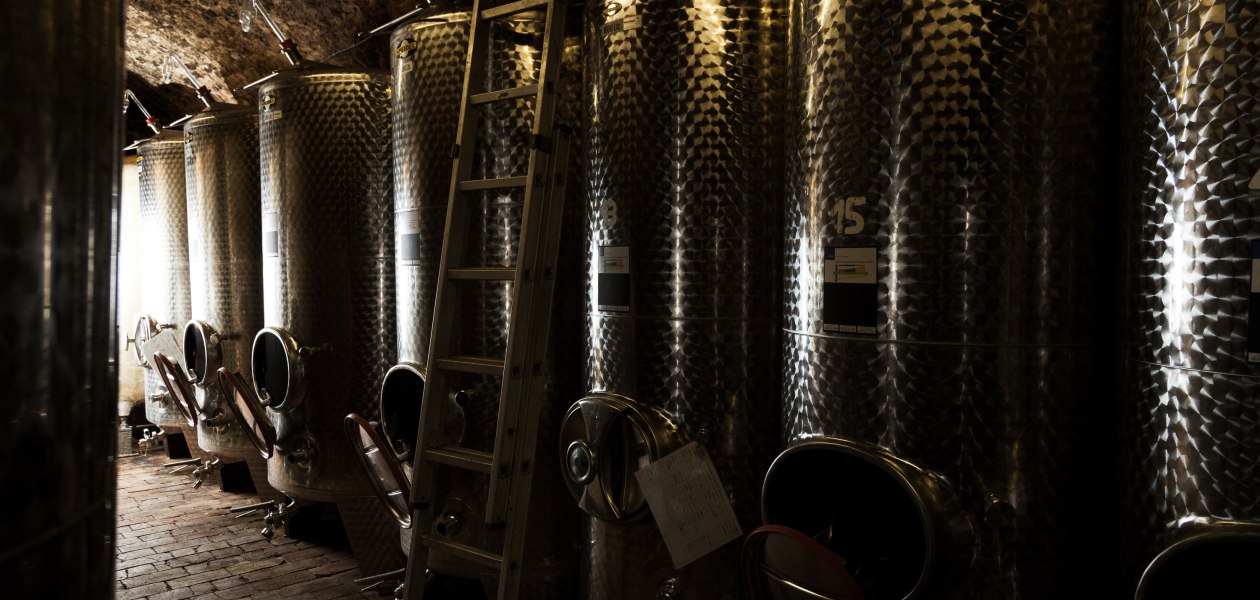 Weingut Dackermann_Edelstahltank, &copy; Weingut Dackermann