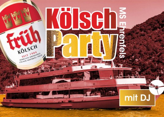 K&ouml;lsch Party &copy; Schifffahrtgesellschaft mbH