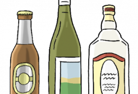 Leichte Sprache - Ingelheimer Winzerkeller © Lebenshilfe für Menschen mit geistiger Behinderung Bremen e.V.; Illustrator: Stefan Albers, Atelier Fleetinsel, 2013