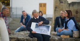 G&auml;stef&uuml;hrung in der Kaiserpfalz &copy; Angelika Stehle/Stadt Ingelheim