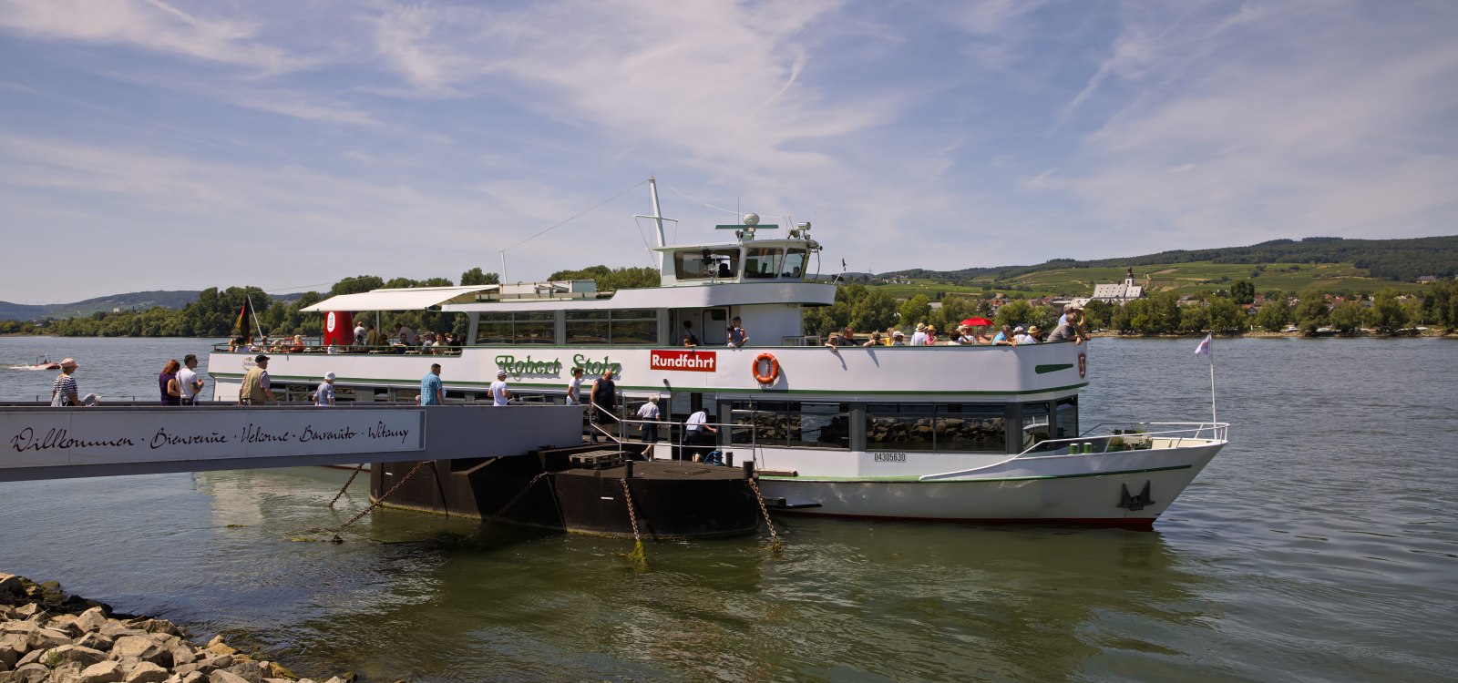 Schiff &quot;Robert Stolz&quot;, © Rainer Oppenheimer/Stadt Ingelheim
